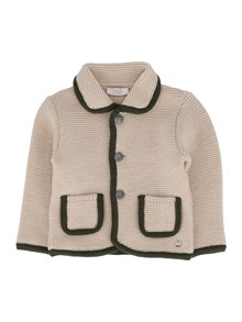 Paz Rodriguez KNIT NEWBORN COAT "NADAL"