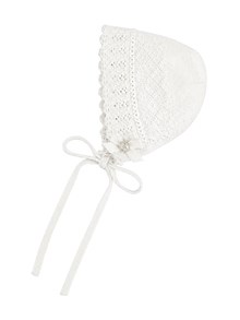 Paz Rodriguez KNIT NEWBORN BONNET "PAZ OI 26-27"