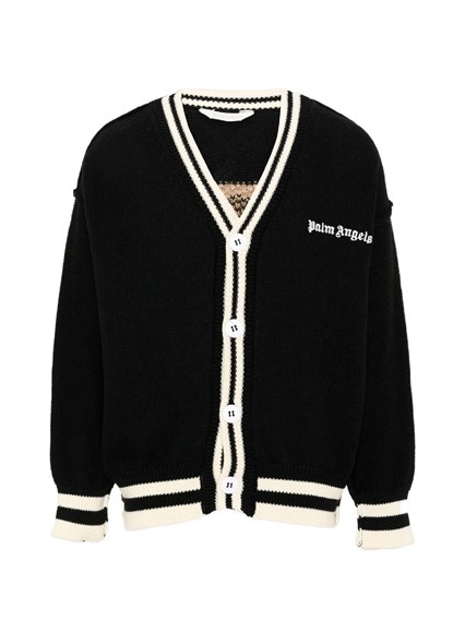 PALM ANGELS KIDS BOY CARDIGAN