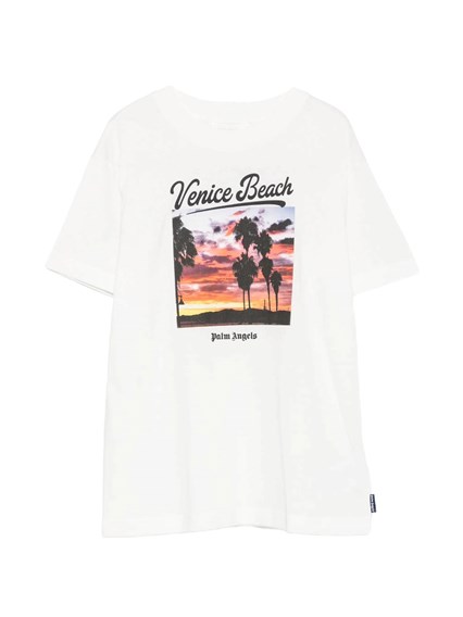 PALM ANGELS KIDS JERSEY T-SHIRT BOY