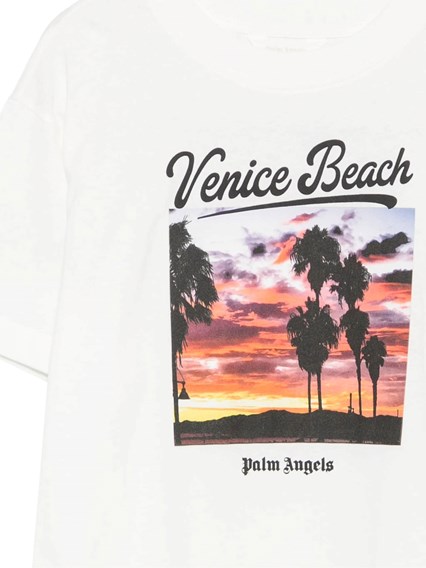 PALM ANGELS KIDS JERSEY T-SHIRT BOY