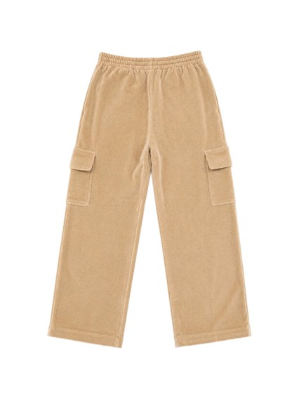 PALM ANGELS KIDS VELVET PANTS BOY