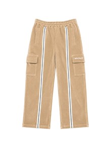PALM ANGELS KIDS VELVET PANTS BOY