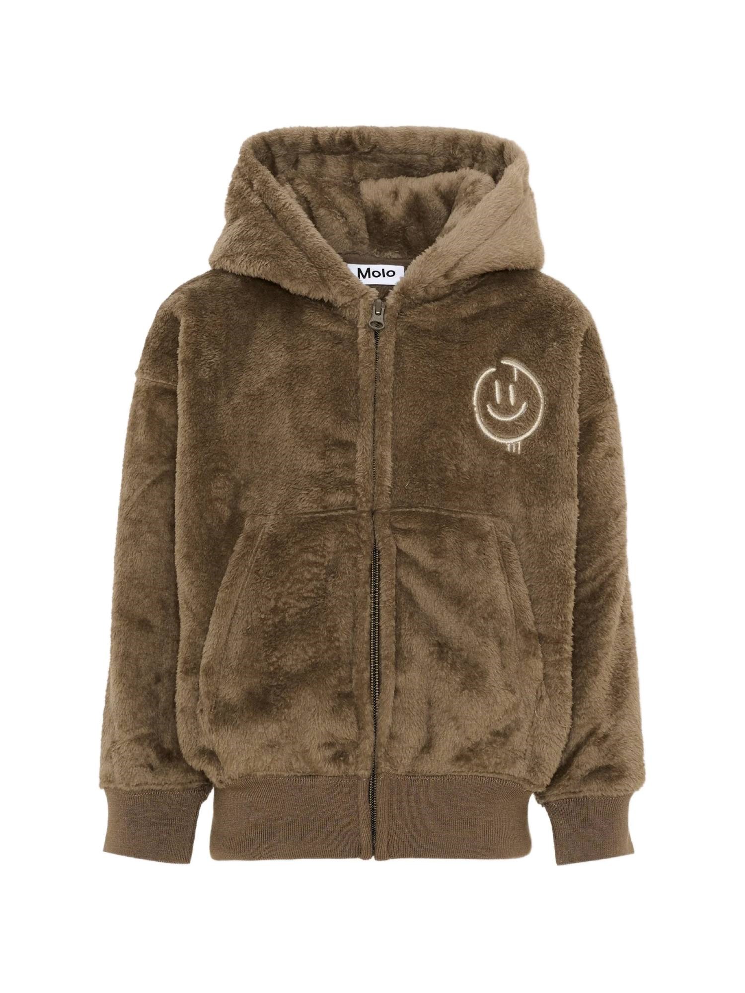 Molo Kids' Marley Hoodies In Green