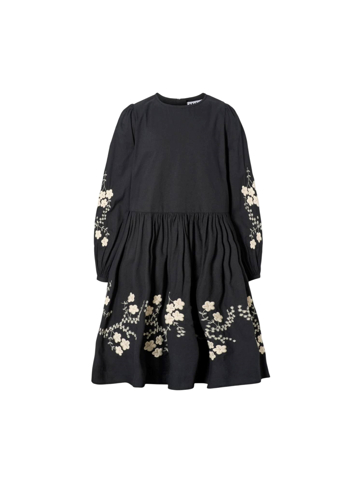 Molo Kids' Camma Dress Ls In Black