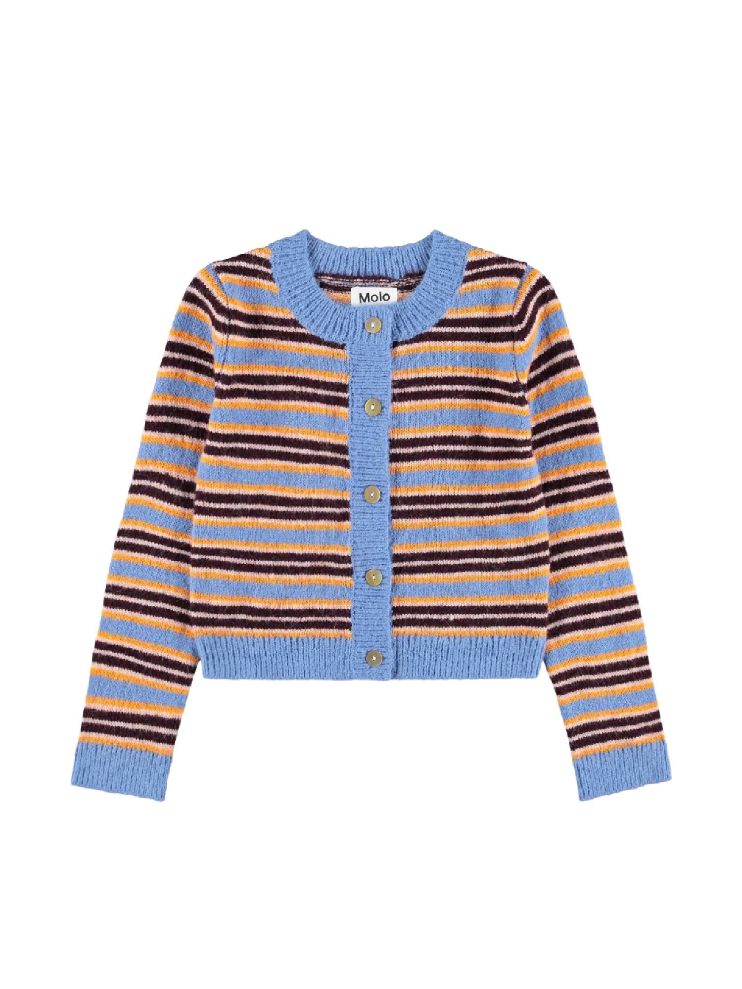 Molo Kids' Geraldine Cardigans In Light Blue