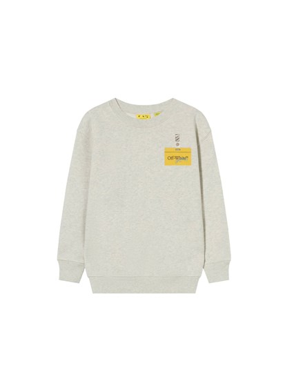 OFF-WHITE ARROW TAPE CREWNECK