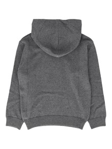 OFF-WHITE BIG BOOKISH STAMP KNIT HOODIE