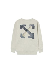 OFF-WHITE ARROW TAPE CREWNECK