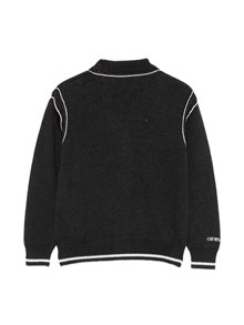 OFF-WHITE INITIALS HERE KNIT CARDIGAN