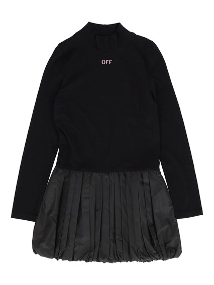OFF-WHITE OFF STAMP BALOON DRESS