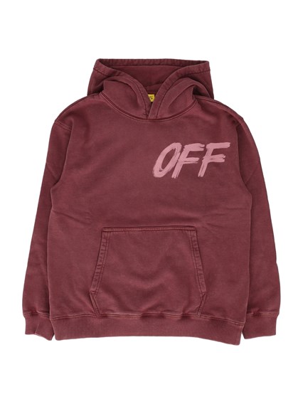 OFF-WHITE SHARED LOGO FADE OUT HOODIE