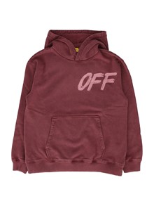 OFF-WHITE SHARED LOGO FADE OUT HOODIE