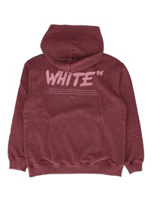 OFF-WHITE SHARED LOGO FADE OUT HOODIE