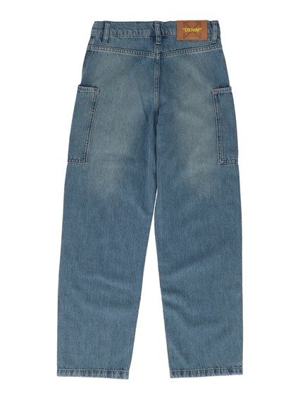 OFF-WHITE ARROW LABEL DENIM CARGO PANT