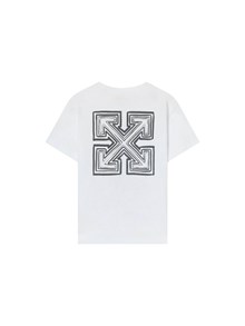 OFF-WHITE ARROW MONOGRAM TEE S/S