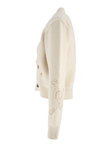 Ermanno Firenze KNITTED BOMBER JACKET