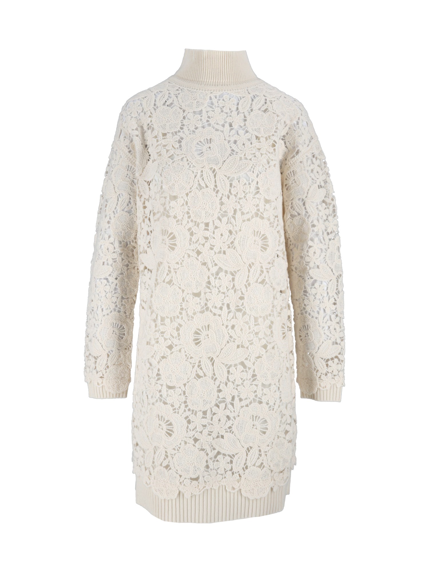 Ermanno Firenze Dress+slip Dress In Beige