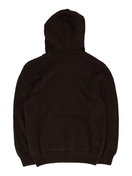 Msgm HOODIE JUMPER UNISEX CAFFE\'/COFFEE