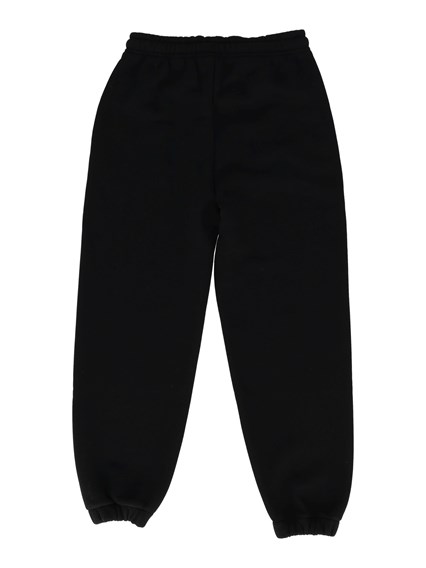 Msgm OVER DIAGONAL FLEECE PANTS  BOY NERO/BLA