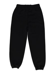 Msgm OVER DIAGONAL FLEECE PANTS  BOY NERO/BLA