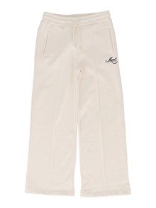 MSGM FLEECE PANTS GIRL CREMA/CREAM