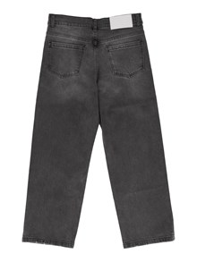 Msgm DENIM PANTS BOY GRIGIO SCURO/DARK GREY