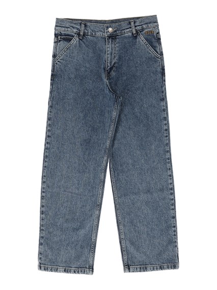 Msgm DENIM PANTS BOY DENIM BLU/BLUE DENIM
