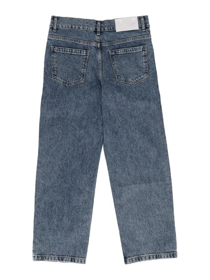 Msgm DENIM PANTS BOY DENIM BLU/BLUE DENIM