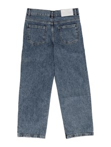 Msgm DENIM PANTS BOY DENIM BLU/BLUE DENIM