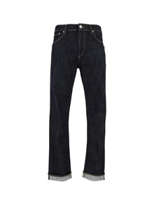TELA GENOVA COSMY RETRO SELVAGE RINSE BLUE TROUSERS