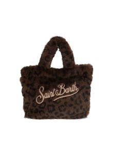 MC2 SAINT BARTH VANITY MINI SOFT FUR-DARK LEOPARD 18 EMB