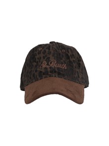 MC2 SAINT BARTH BASEBALL WAX CORDUROY S-DARK LEOPARD 18 EMB