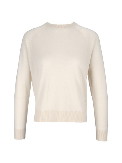 MC2 SAINT BARTH DELPHINE CASHMERE-10 OFF WHITE