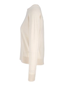 MC2 SAINT BARTH DELPHINE CASHMERE-10 OFF WHITE