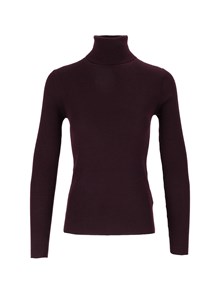MC2 SAINT BARTH ERIKA MERINO-44M AUBERGINE