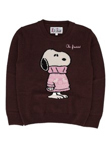 MC2 SAINT BARTH PRINCESS-SNOOPY FREDDO SWEATER 18 EMB