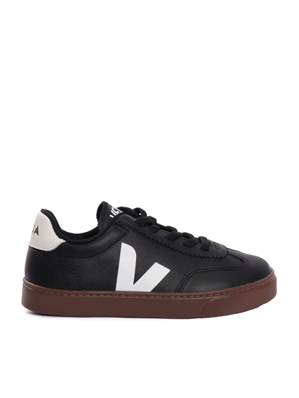 Veja Small Volley BLACK_WHITE_BARK SNEAKER