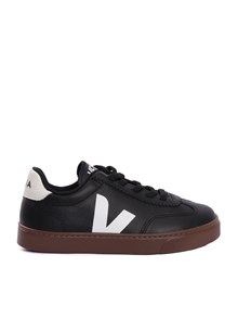 VEJA Small Volley BLACK_WHITE_BARK SNEAKER