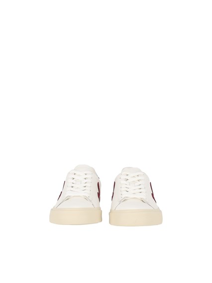 VEJA Campo WHITE_GRENAT