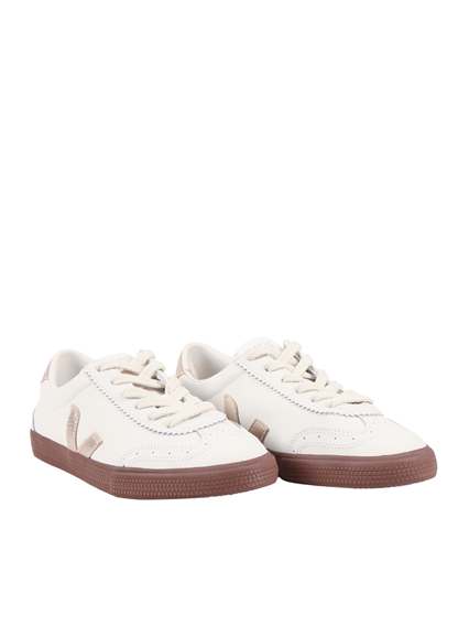 Veja Volley WHITE_PLATINE_BARK SNEAKER