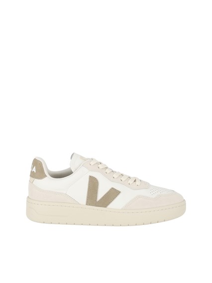 VEJA V-90 WHITE_TAUPE SNEAKER