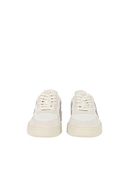VEJA V-90 WHITE_TAUPE SNEAKER