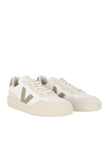 VEJA V-90 WHITE_TAUPE SNEAKER