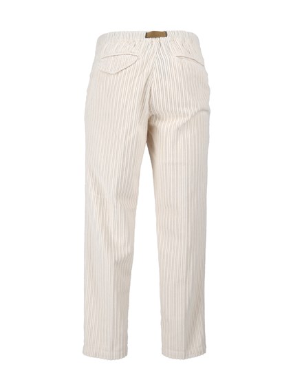WHITESAND Pantalone lungo Wide-stripe corduroy