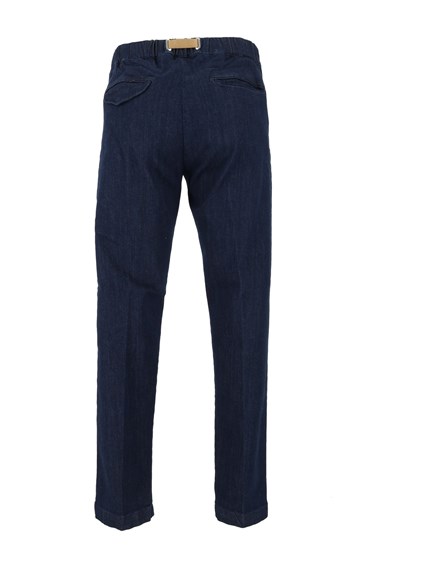 WHITESAND Blu denim selvedge Pants