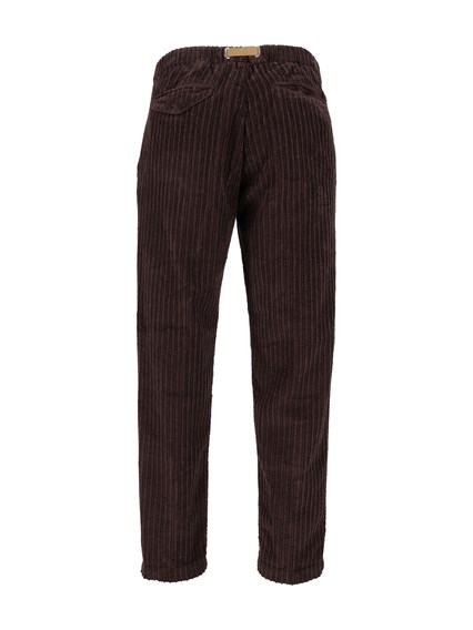 WHITESAND Pantalone lungo Wide-stripe corduroy