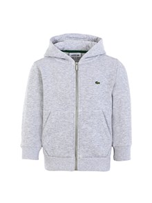 LACOSTE KIDS FRENCH TERRY FULL ZIP HOODIE