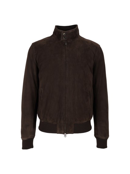 STEWART NUVOLA-LIGHT SUEDE-DOWN BROWN S802