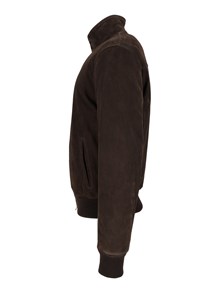 STEWART NUVOLA-LIGHT SUEDE-DOWN BROWN S802